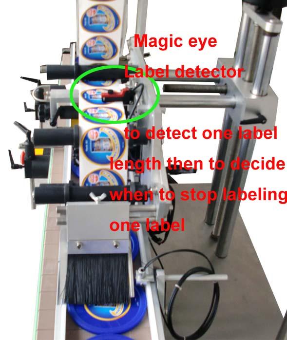 Պոլի պայուսակի հարթ մակերեսային պիտակի կիրառիչ `հարմարեցված ինքնասոսնձվող պիտակով CE