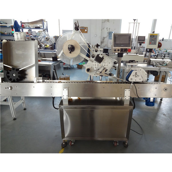 Plc Control Economy ավտոմատ սրվակի հորիզոնական պիտակավորման մեքենա ՝ մինի շշի համար