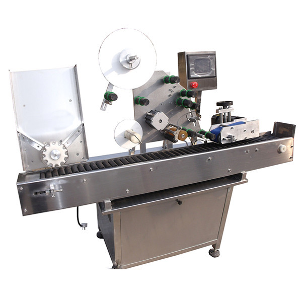 SUS304 ավտոմատ դրոշի շշերի պիտակավորման մեքենա ինքնասոսնձվող պիտակ