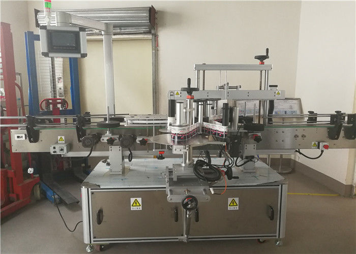 Չինաստան 2 գլուխ առջևի և հետևի երկկողմանի կպչուն պիտակավորման մեքենա օվալ շշի համար մատակարարին